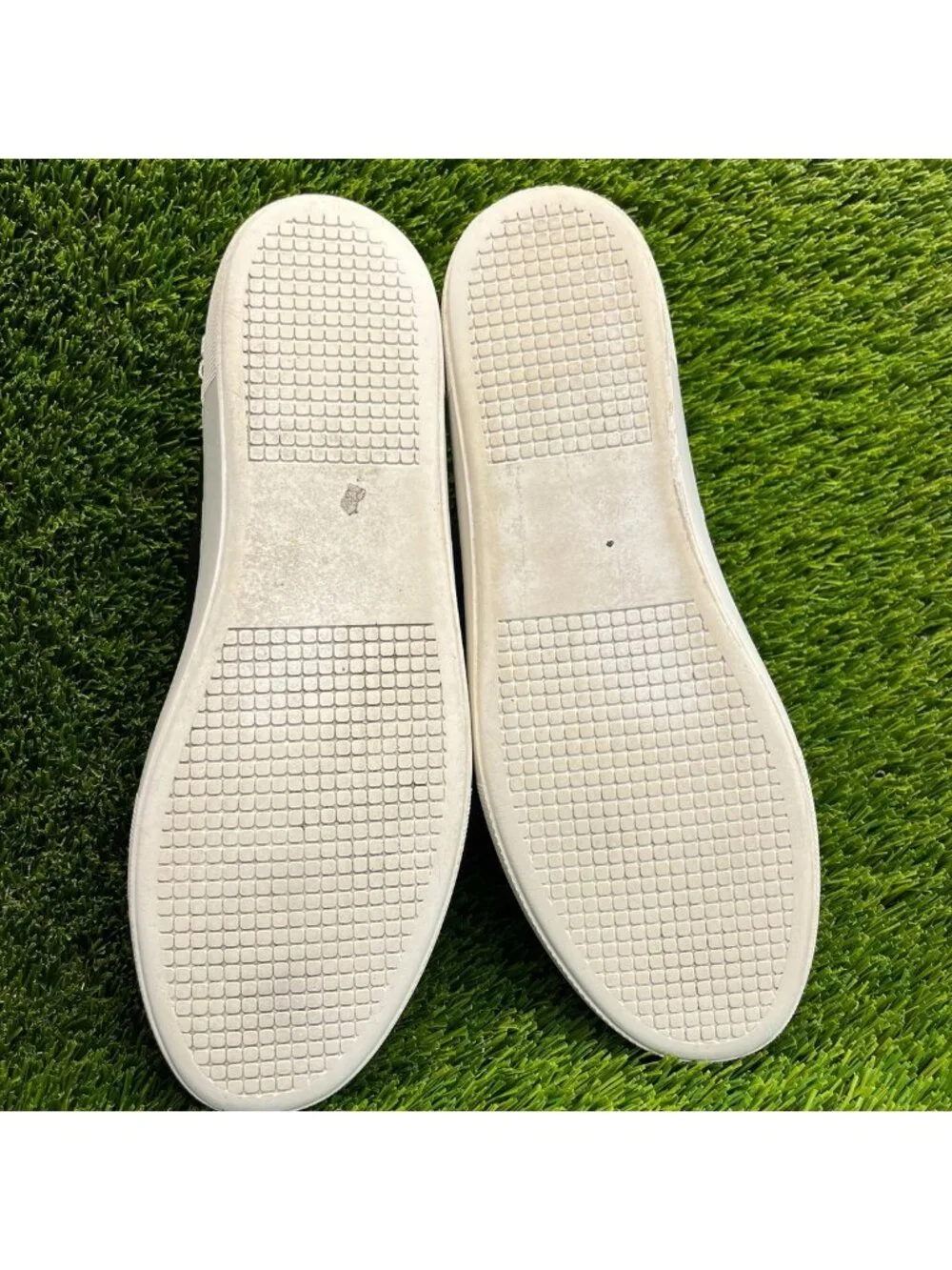 Steve Madden Globe Womens Size 10 Black White Classic Slip-On Platform Shoes